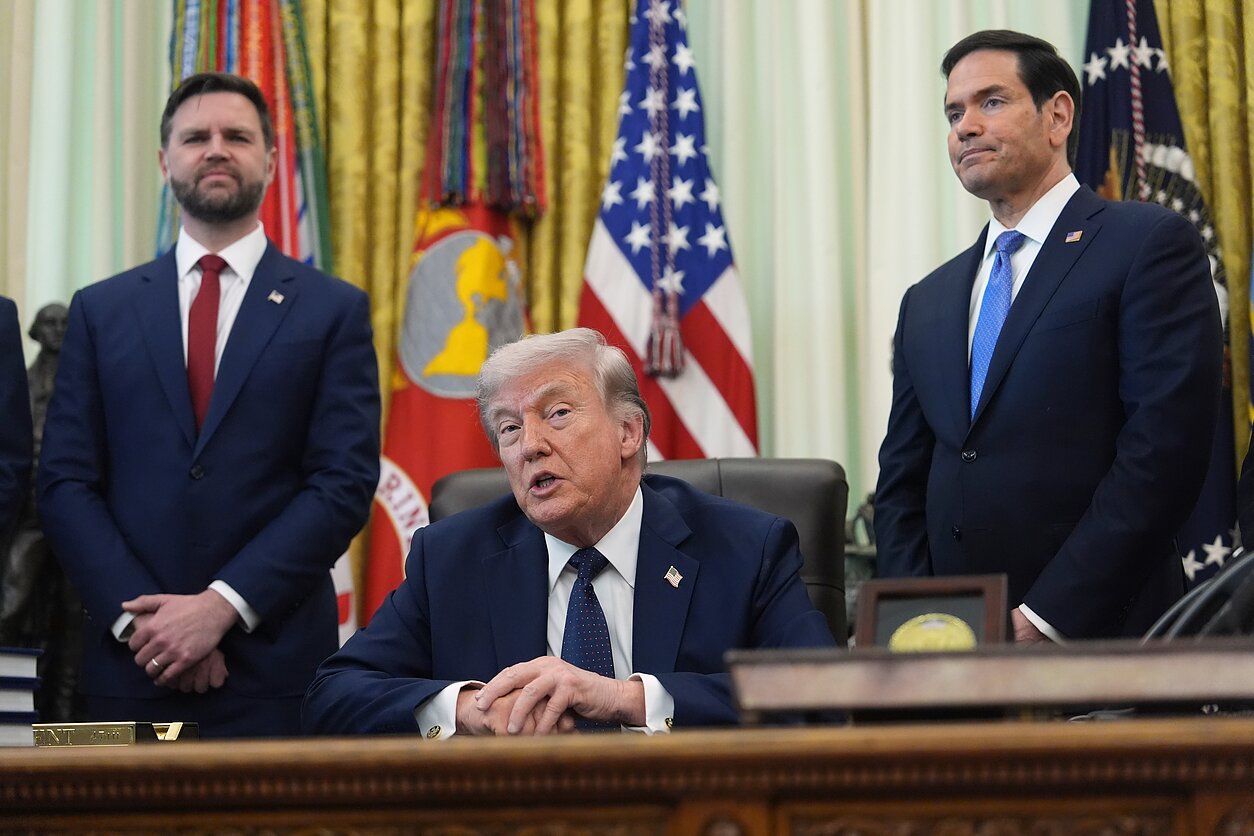 J. D. Vance`as, Donaldas Trumpas ir Marco Rubio
