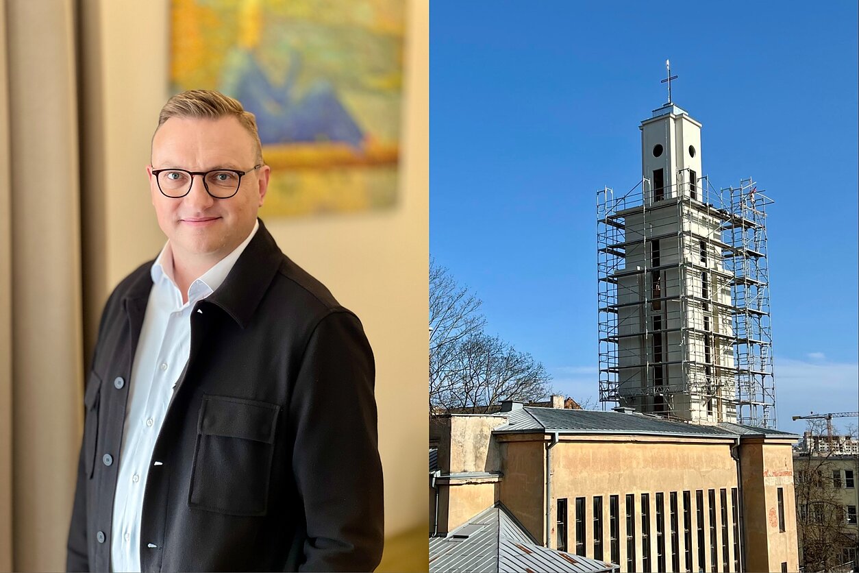 D. Jaudegis / Evangelikų reformatų bažnyčia Kaune