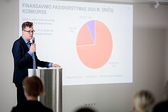 Lietuvos kultūros tarybos Stebėsenos ir analizės skyriaus vyresnysis analitikas Martynas Tininis