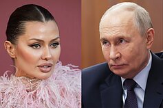Viktorija Bonia ir Vladimiras Putinas