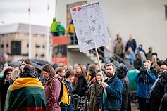 Protestas „Šalin rankas nuo laisvo žodžio. Nepasiduosime“