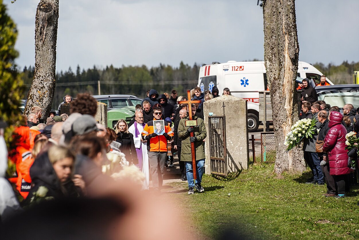 Paramediko laidotuvės