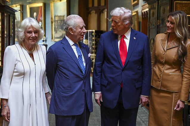 Prasideda Jungtinės Karalystės karališkosios šeimos vizitas JAV