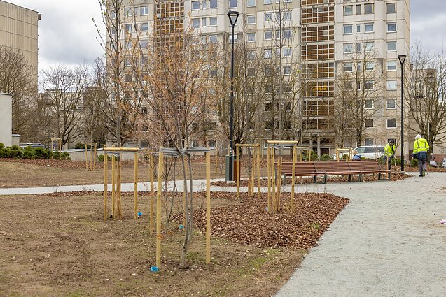 Atnaujinta erdvė Pašilaičiuose 