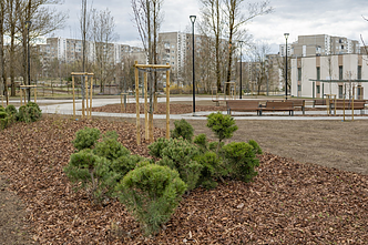 Atnaujinta erdvė Pašilaičiuose 