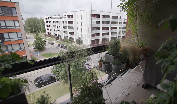 Aleksandros Dildienės balkonas 