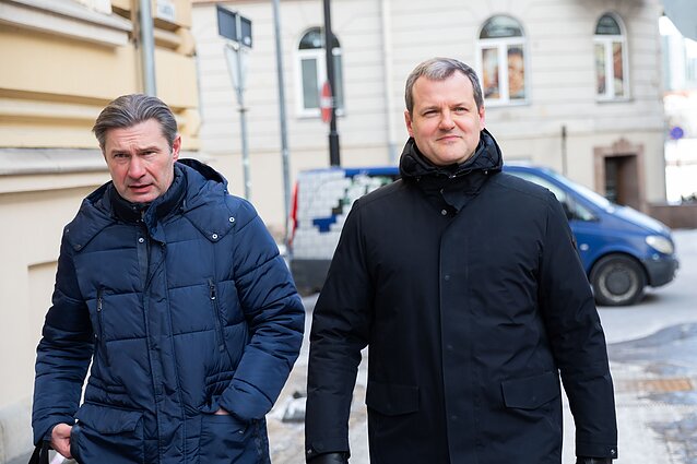 Gintautas Paluckas atvyko į STT apklausai