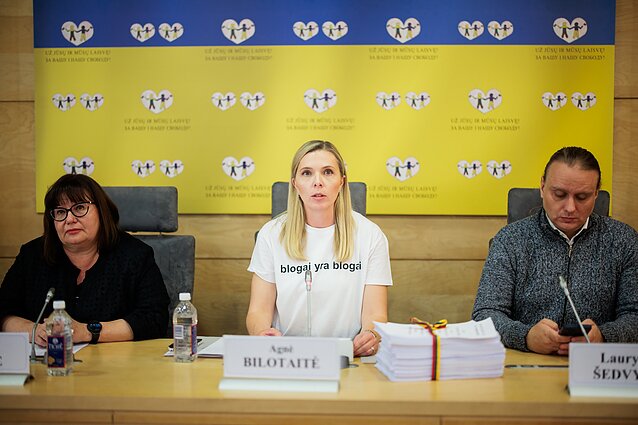 Spaudos konferencija „Balandis – seksualinio smurto prevencijos mėnuo“