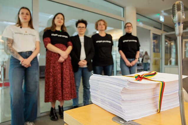 Spaudos konferencija „Balandis – seksualinio smurto prevencijos mėnuo“