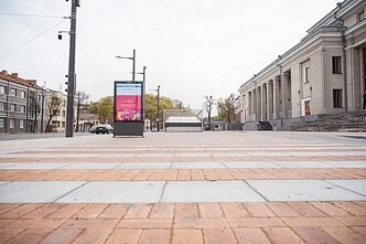 „Kauno tiltai“ už beveik 0,5 mln. eurų atnaujino Kauno geležinkelio stoties prieigas