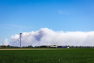 Nyderlandų kariuomenės mokymų stovykloje kilo didžiulis gaisras