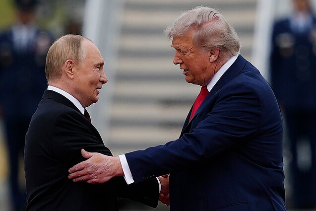 Vladimiras Putinas ir Donaldas Trumpas
