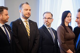 Kapčiamiesčio karinio poligono steigimo dokumentų pasirašymas