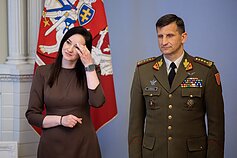 Kapčiamiesčio karinio poligono steigimo dokumentų pasirašymas