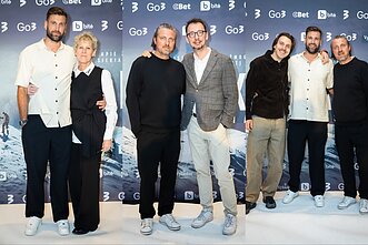 Kviestiniai svečiai susirinko juostos apie paralimpietį Rapolą Micevičių premjeroje