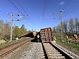 Kėdainių r. nuo bėgių nuriedėjo skaldą gabenę vagonai. Gudžiūnų geležinkelio stotis
