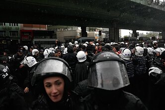 Gegužės 1-osios eitynės Stambule, Turkijoje