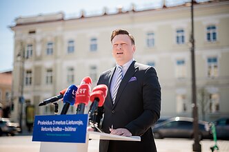 Valdas Benkunskas pradėjo rinkti parašus dėl prievolės užsieniečiams mokėti lietuviškai