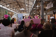 Rožinė festivalio spaudos konferencija