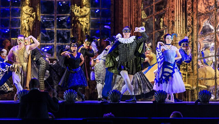 Miuziklo „Operos fantomas“ repeticija Taline