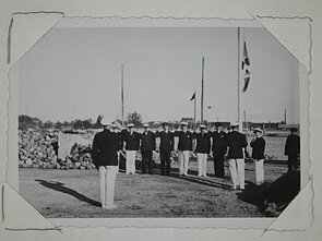 Klaipėdos jachtklubas Žiemos uoste apie 1930–1933 m.