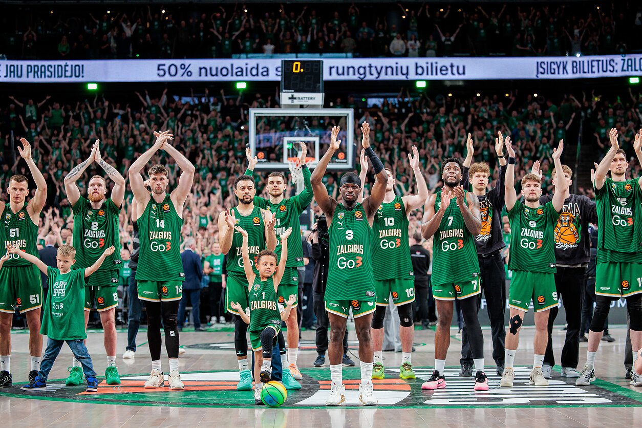 Eurolyga: Kauno „Žalgiris“ – Stambulo „Fenerbahče“