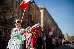 Lenkų eisena Vilniuje
