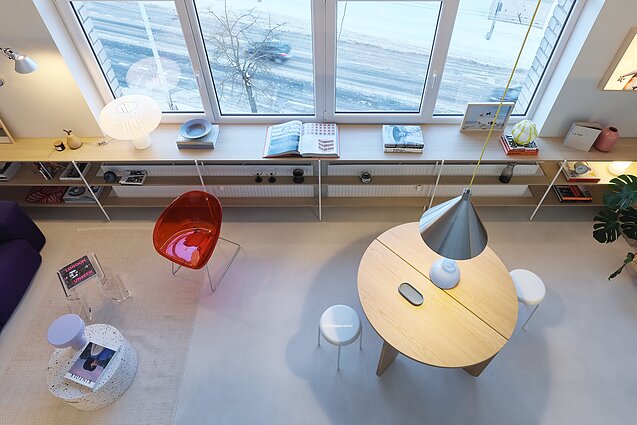 Lofto interjeras