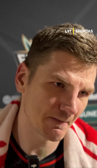 Laimės ašarą išspaudęs Gudaitis: atvažiavome į didelę areną, o jautėmės kaip namuose