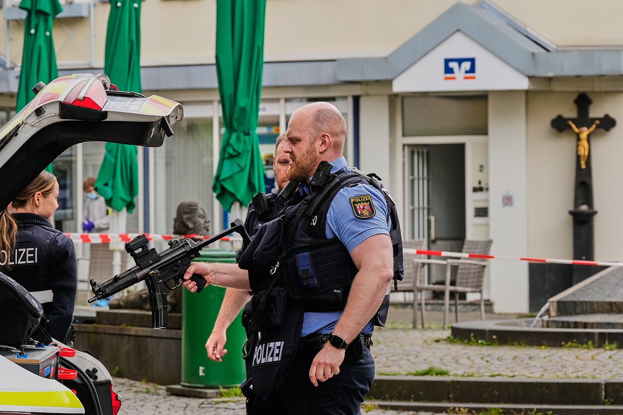 Įkaitų drama Vokietijos banke