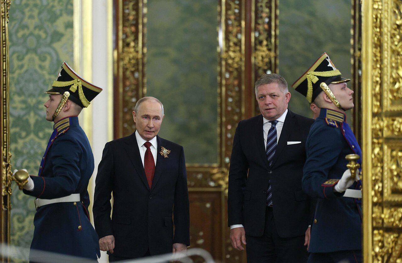 V. Putinas ir R. Fico