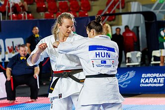 Brigita Gustaitytė. 2026 m. Europos kiokušin karatė čempionatas Batumyje 
