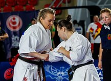 Brigita Gustaitytė. 2026 m. Europos kiokušin karatė čempionatas Batumyje 