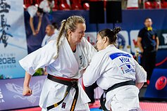 Brigita Gustaitytė. 2026 m. Europos kiokušin karatė čempionatas Batumyje 