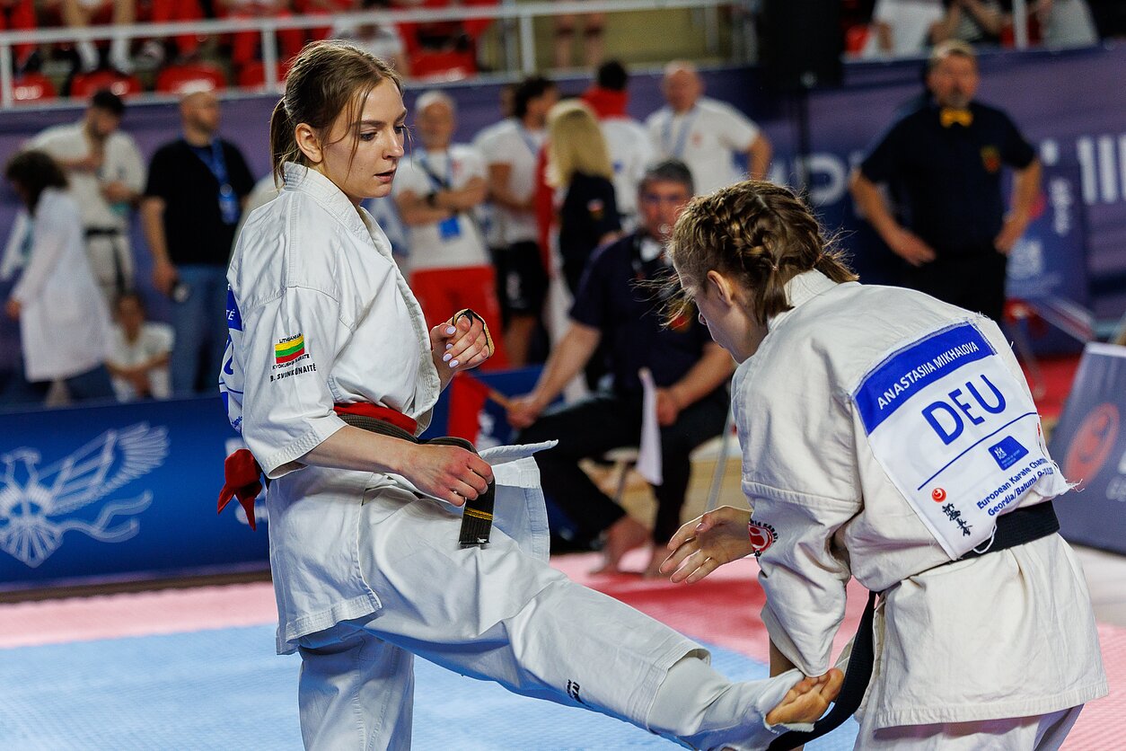 Brigita Svinkūnaitė. 2026 m. Europos kiokušin karatė čempionatas Batumyje 