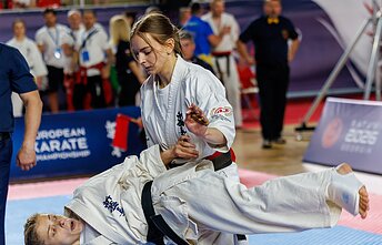 Brigita Svinkūnaitė. 2026 m. Europos kiokušin karatė čempionatas Batumyje 