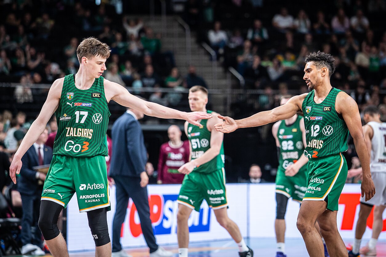 LKL dvikova: Kauno „Žalgiris“ – Panevėžio „Lietkabelis“
