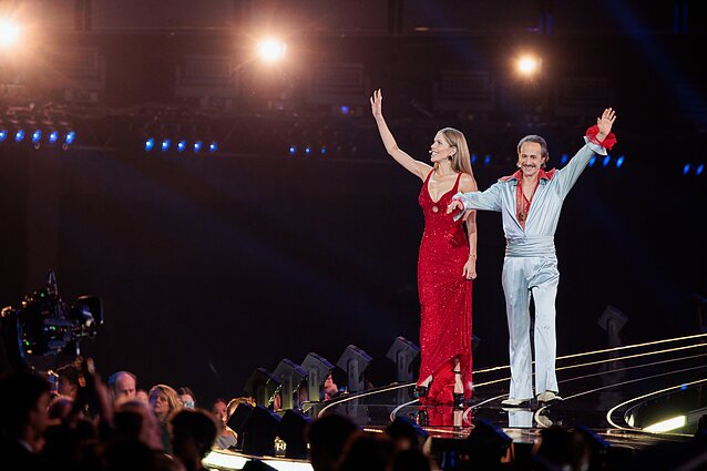 2026 m. „Eurovizijos“ pirmasis pusfinalis, vedėjai