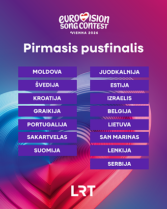 Pirmojo pusfinalio dalyviai