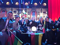 Lion Ceccah ir jo eurovizinė komanda „žaliajame kambaryje“