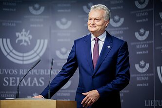 LR prezidentas Gitanas Nausėda