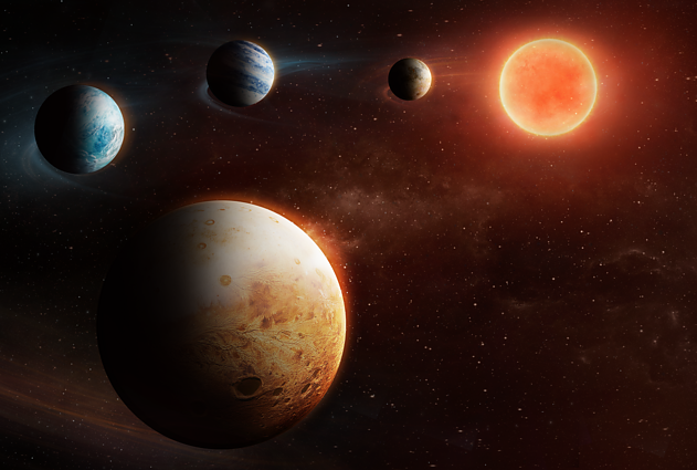Tolima žvaigždės ir planetų sistema