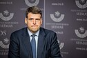 Po kratų namuose Remigijus Žemaitaitis atvyko į Seimą