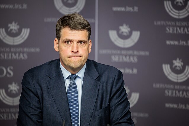 Po kratų namuose Remigijus Žemaitaitis atvyko į Seimą
