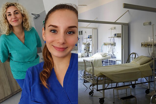 Slaugytojos Inesa ir Tatjana