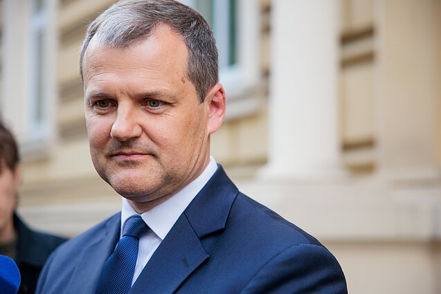 Gintautas Paluckas su advokatu atvyko į STT Gintautas Paluckas su advokatu atvyko į STT