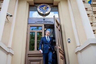 Gintautas Paluckas su advokatu atvyko į STT