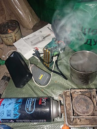 L. Liutkevičiaus užfiksuoti vaizdai pozicijose.