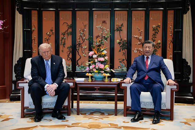Donaldas Trumpas ir Xi Jinpingas