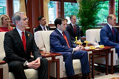 Scottas Bessentas ir Marco Rubio
